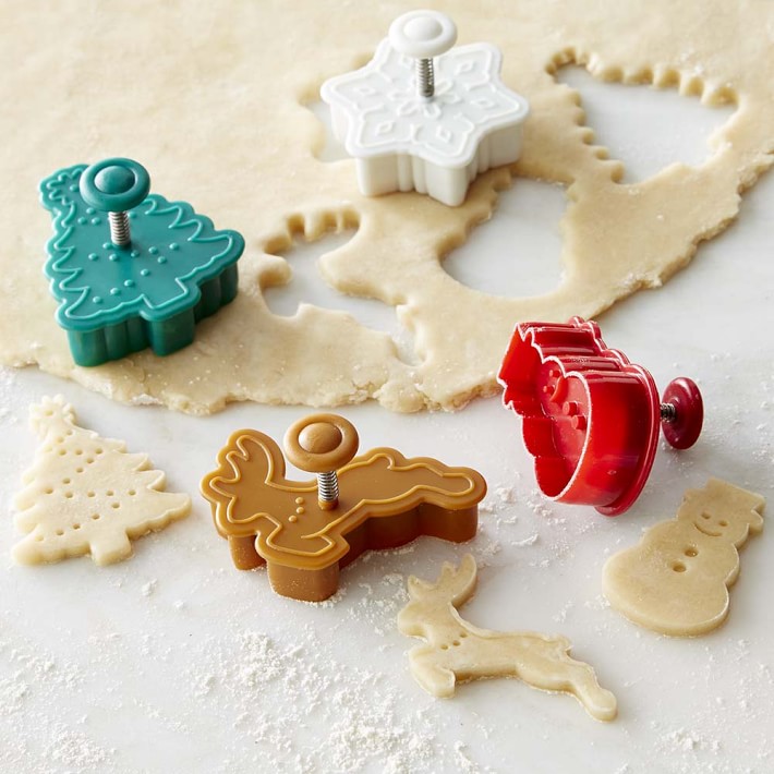 Set 5:Williams Sonoma Berry Pie Crust/Small Cookie Cutters