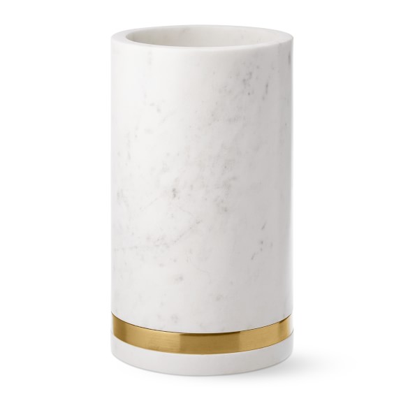 Marble & Brass Wine Chiller Williams Sonoma