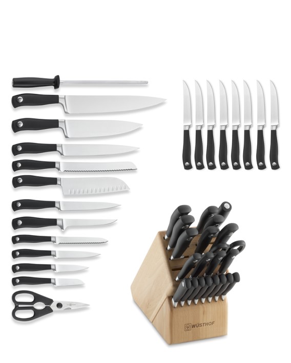 Wüsthof Grand Prix II 22Piece Knife Block Set Williams Sonoma