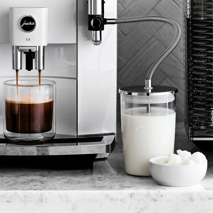 Jura Glass Milk Container Coffee Accessories Williams Sonoma