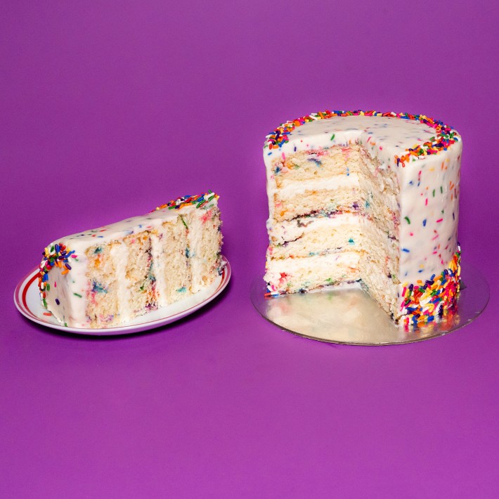 Flour Shop FourLayer Sprinkle Cake, Serves 16 Williams Sonoma