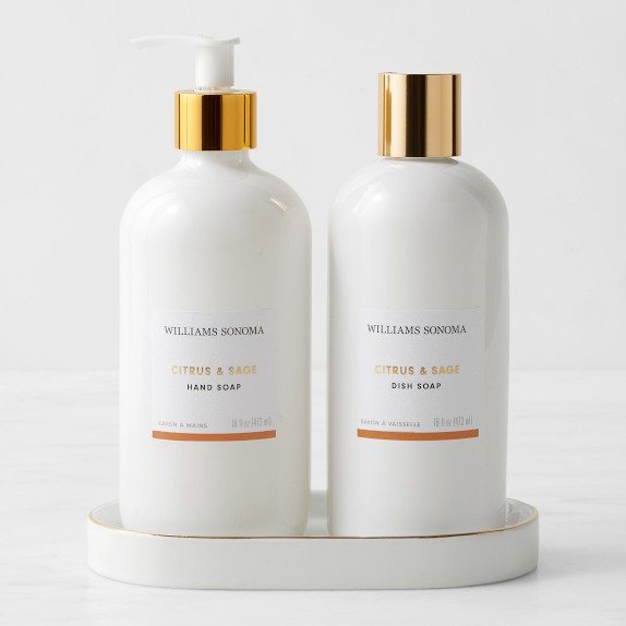 Home Fragrance Citrus and Sage Hand Soap Kitchen Set | Williams Sonoma