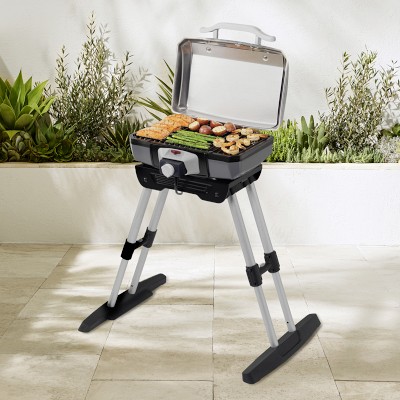 Electric Grill Outdoor With Stand Cuisinart Outdoor Electric Grill