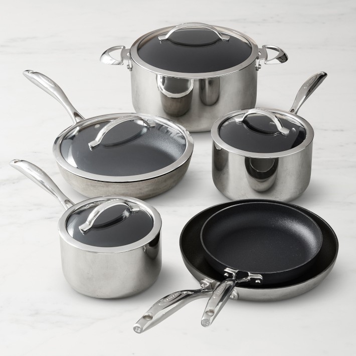 SCANPAN HaptIQ Nonstick 10-Piece Cookware Set | Williams Sonoma