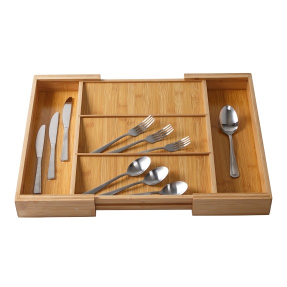 Bamboo XP Drawer Organizer Williams Sonoma