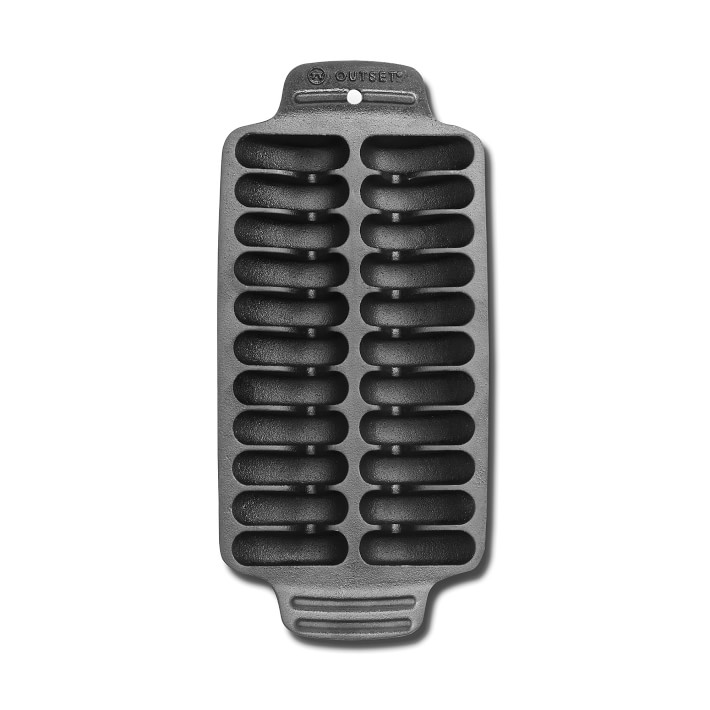 Cast Iron Shrimp Grill and Serving Pan Williams Sonoma