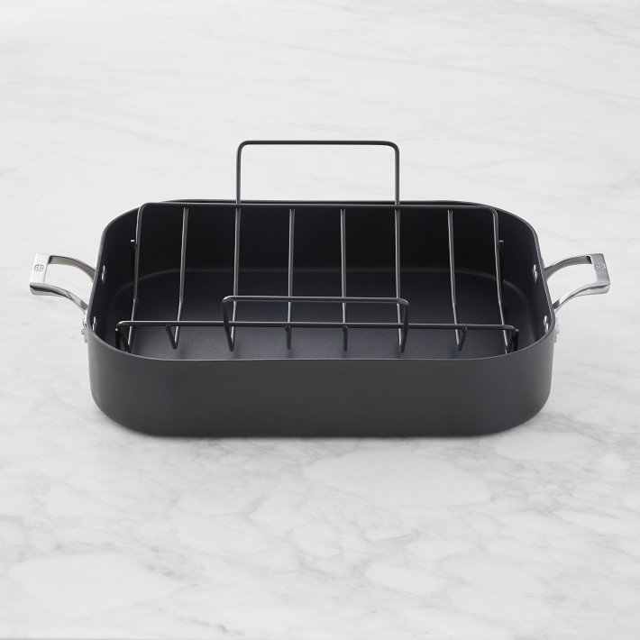 Calphalon Elite Nonstick Roasting Pan With Rack Williams Sonoma