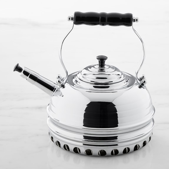 Simplex by Newey & Bloomer Beehive Chrome Plated Tea Kettle Williams