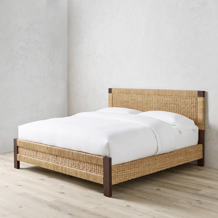 Amalfi Woven Bed Luxury Beds Williams Sonoma