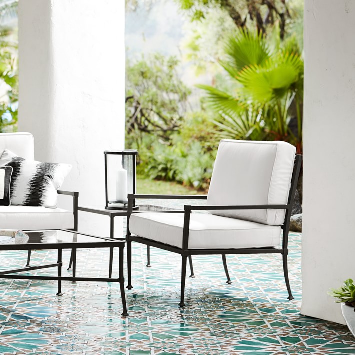 Bridgehampton Outdoor Club Chair Patio Furniture Williams Sonoma