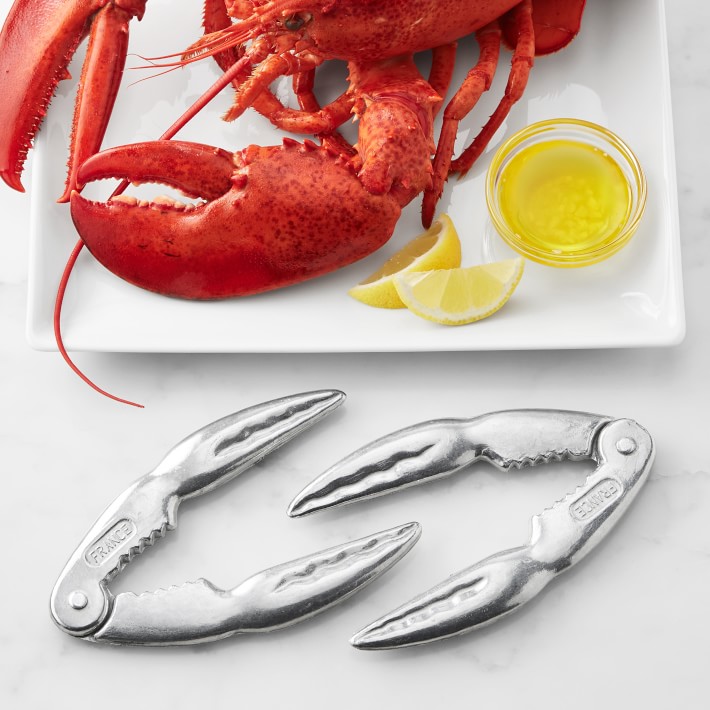 Laguiole Jean Dubost StainlessSteel Seafood Crackers Set of 2