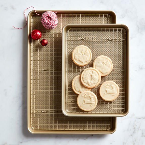 Nordic Ware Holiday Cookie Stamps Set Set of 3 Williams Sonoma