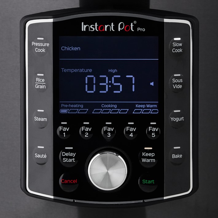 Instant Pot Pro MultiUse Pressure Cooker, 8Qt. Williams Sonoma