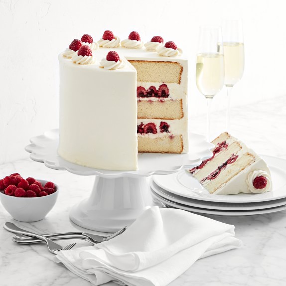 The Cake Bake Shop's Raspberry Champagne Cake Online Baked Goods