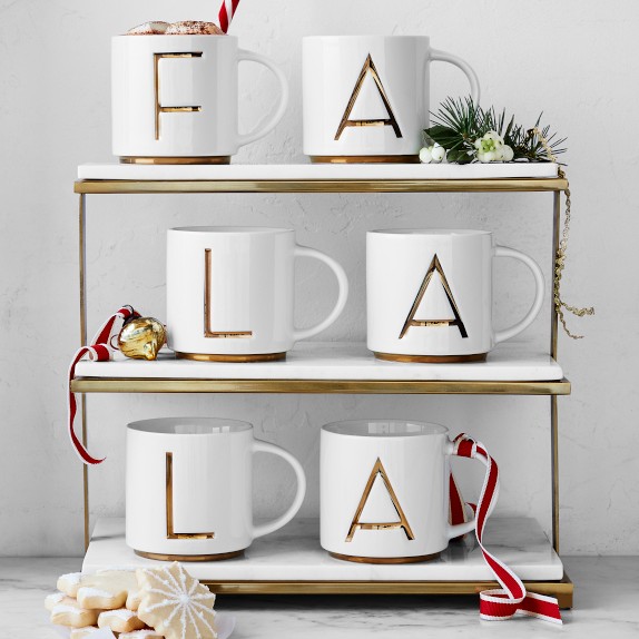 Williams Sonoma Coffee Mugs