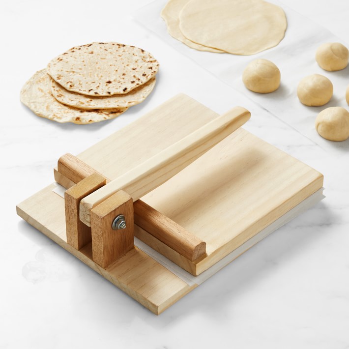 Large Wooden Tortilla Press | Williams Sonoma