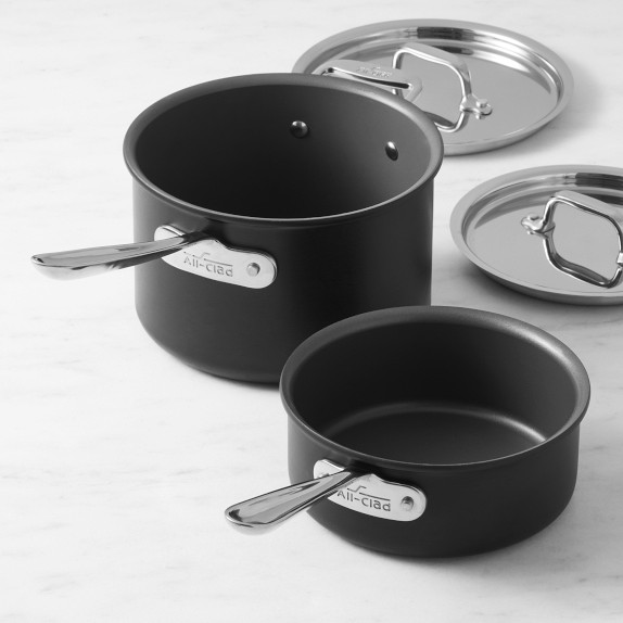 AllClad NS1 Nonstick Induction Saucepan Set, 2Qt. & 4Qt. Williams