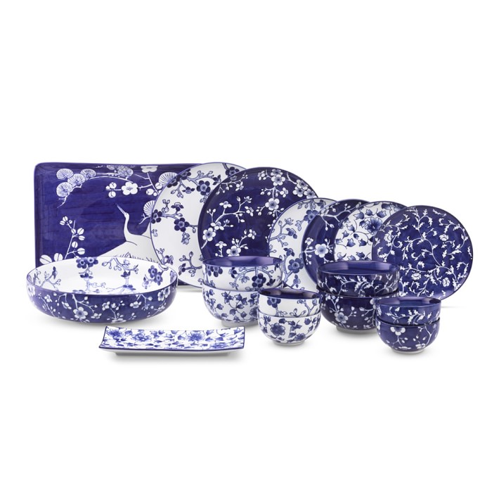 Japanese Garden Dinnerware Collection + Place Setting Williams Sonoma