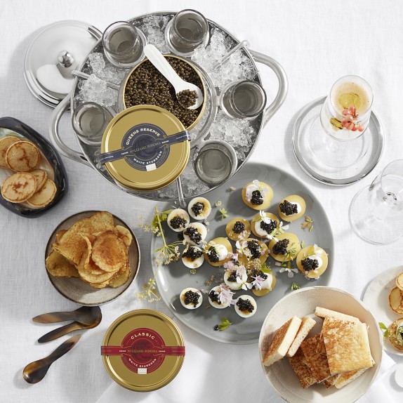 Williams Sonoma Classic Caviar Tin Williams Sonoma