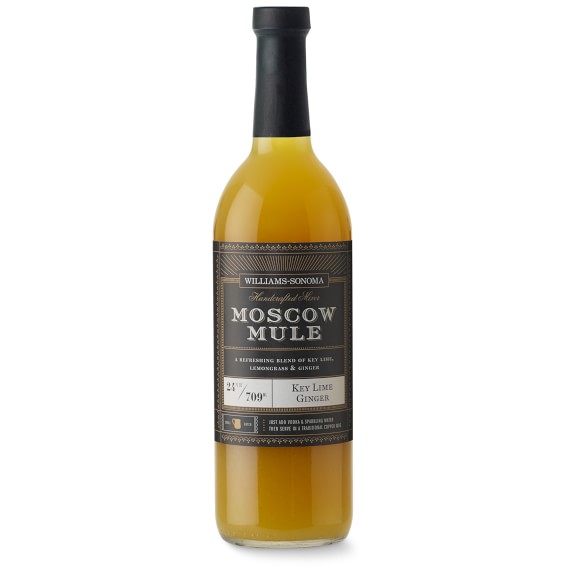 Williams Sonoma Moscow Mule Cocktail Mixer Key Lime Ginger Williams Sonoma
