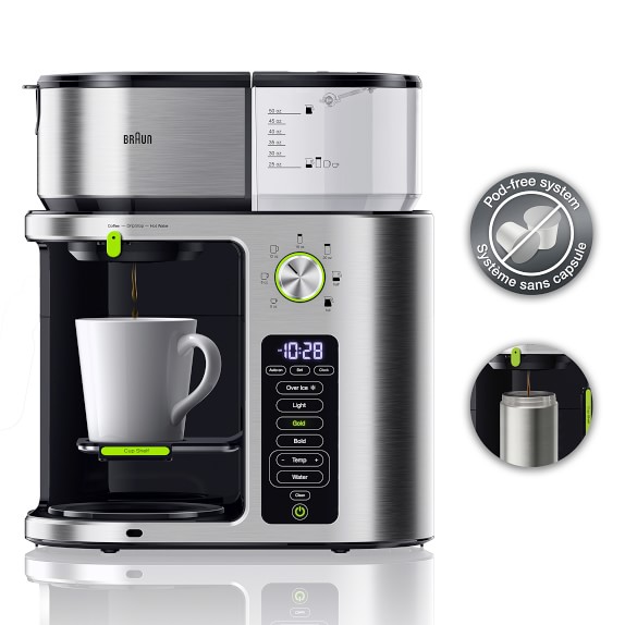 Braun MultiServe Drip Coffee Maker Williams Sonoma
