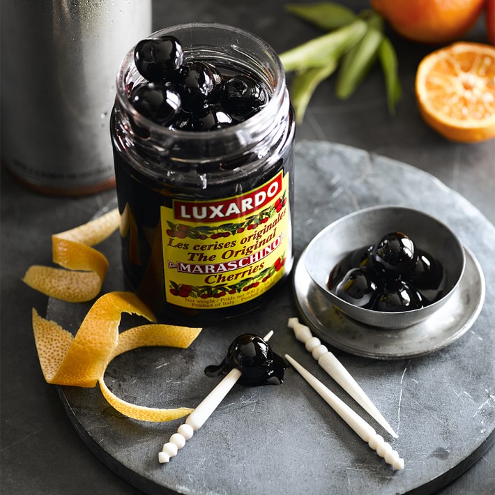Luxardo Maraschino Cherries Cocktail Garnish Williams Sonoma