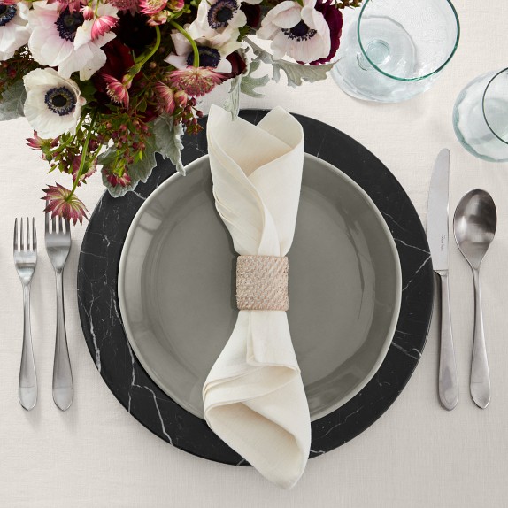 Italian Washed Linen Tablecloth | Williams Sonoma