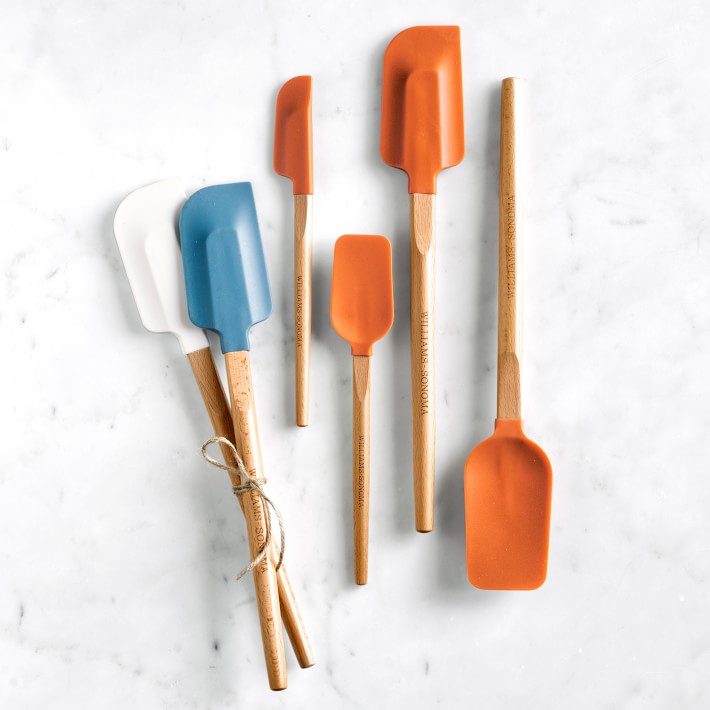 Williams Sonoma Ultimate Pumpkin Silicone Spatula Set Williams Sonoma