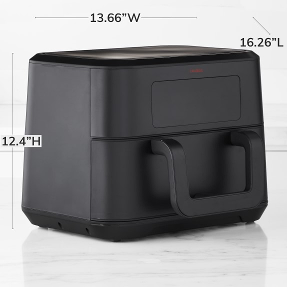 CRUXGG 9Qt. Flex Basket Dual Air Fryer Williams Sonoma