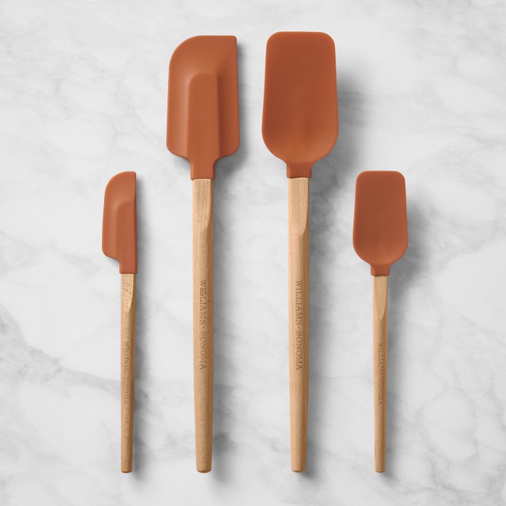 Williams Sonoma Ultimate Pumpkin Silicone Spatula Set Williams Sonoma