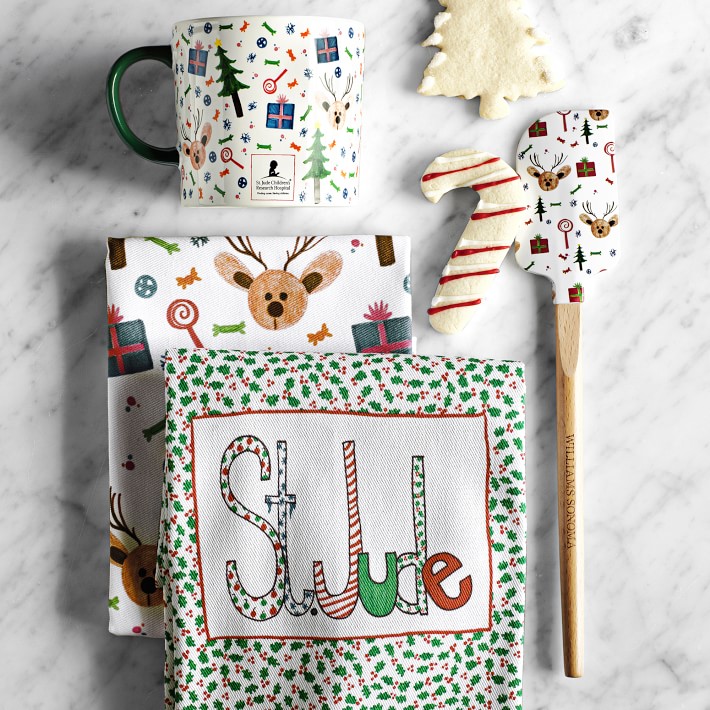 3) Williams-Sonoma Kitchen Spatula - Two With St. Jude's Hospital & One  Grinch
