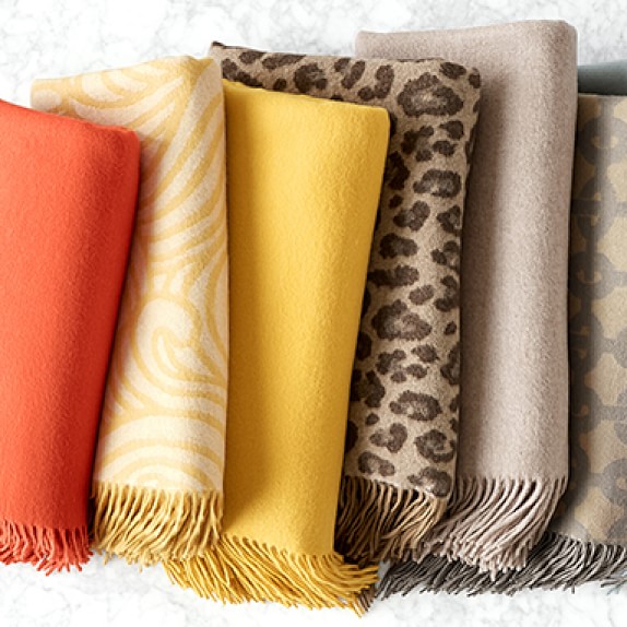 Sunshine Solid Cashmere Blanket Williams Sonoma