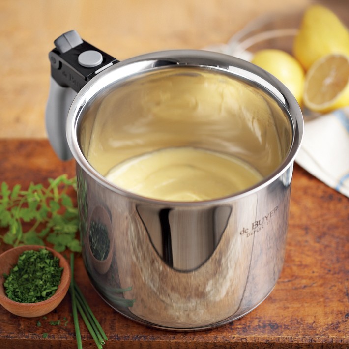 de Buyer Double Boiler Pot Williams Sonoma