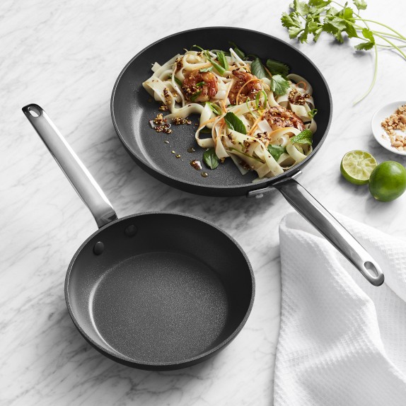 Williams Sonoma Professional Ceramic Nonstick Plus Fry Pan Set of 2, 8 ...