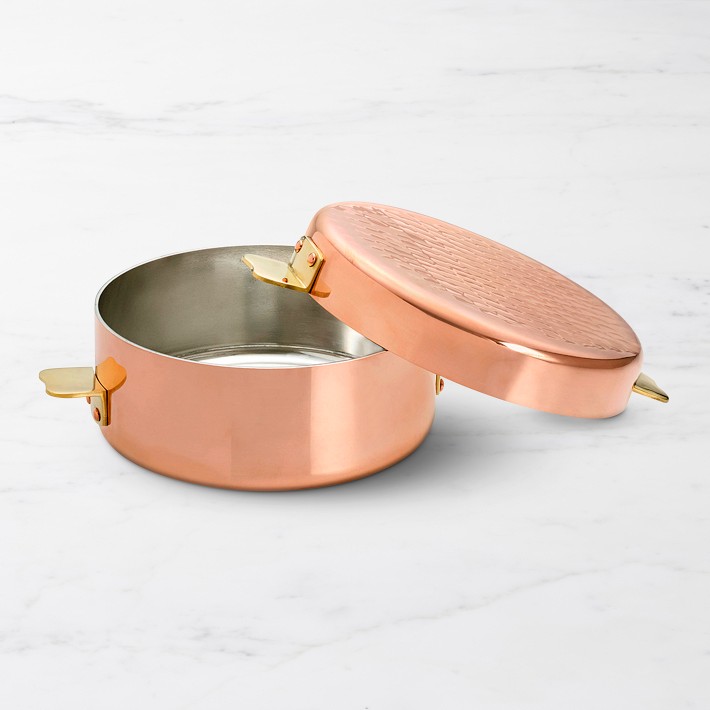 Mauviel Copper Pommes Anna Pan Dutch Oven Williams Sonoma