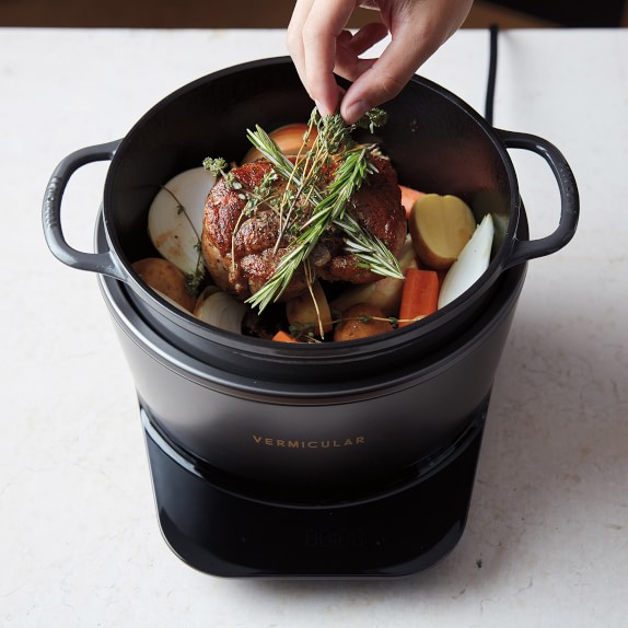 Vermicular Kamado Musui Dutch Oven Induction System | Williams Sonoma