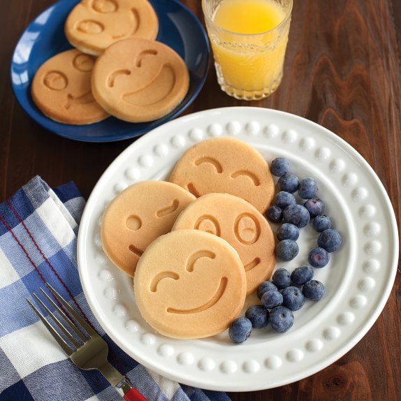 Nordic Ware Smiley Face Pancake Pan Williams Sonoma