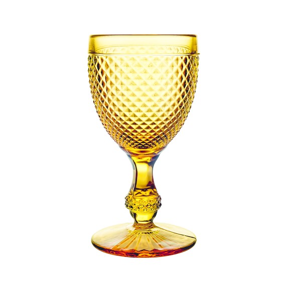 Vista Alegre Bicos Water Goblets, Set of 4 | Williams Sonoma