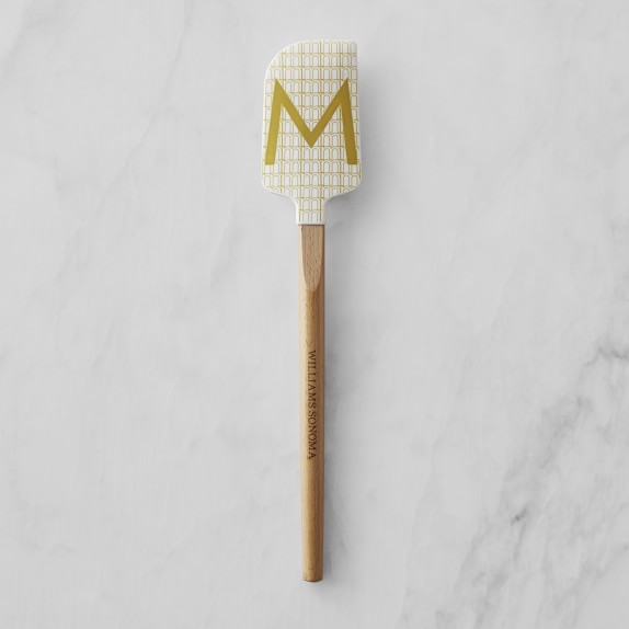 Williams Sonoma Monogram Silicone FSC® Wood Spatula | Williams Sonoma
