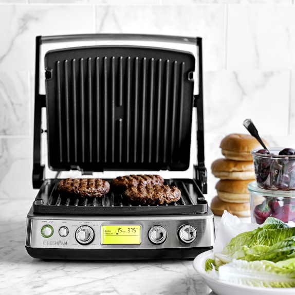 Greenpan Premiere 7in1 Multi Grill, Griddle, & Waffle Maker