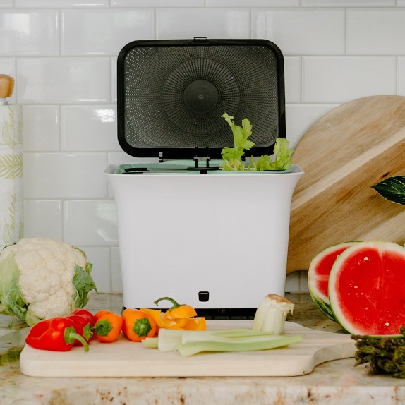 Full Circle Fresh Air OdorFree Kitchen Compost Collector Williams Sonoma