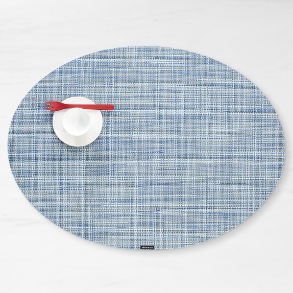 Chilewich Mini Basketweave Oval Placemats Williams Sonoma