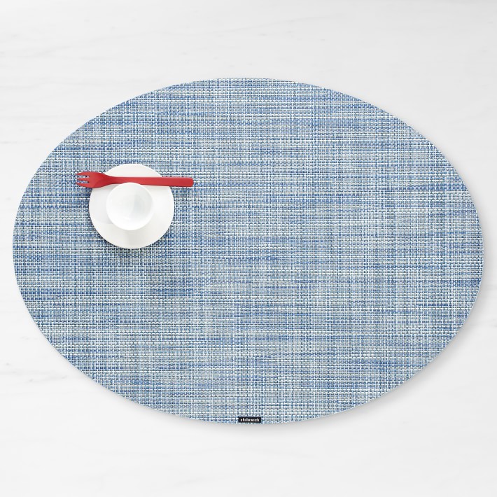 Chilewich Mini Basketweave Oval Placemats Williams Sonoma
