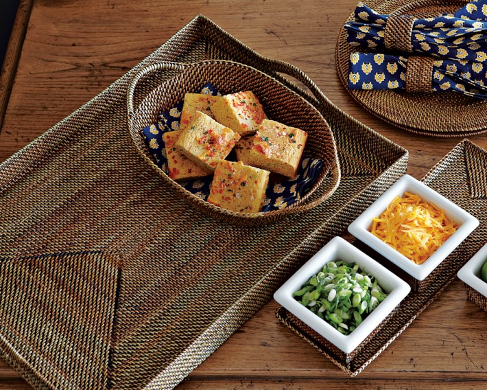 Nito Rectangular Tray