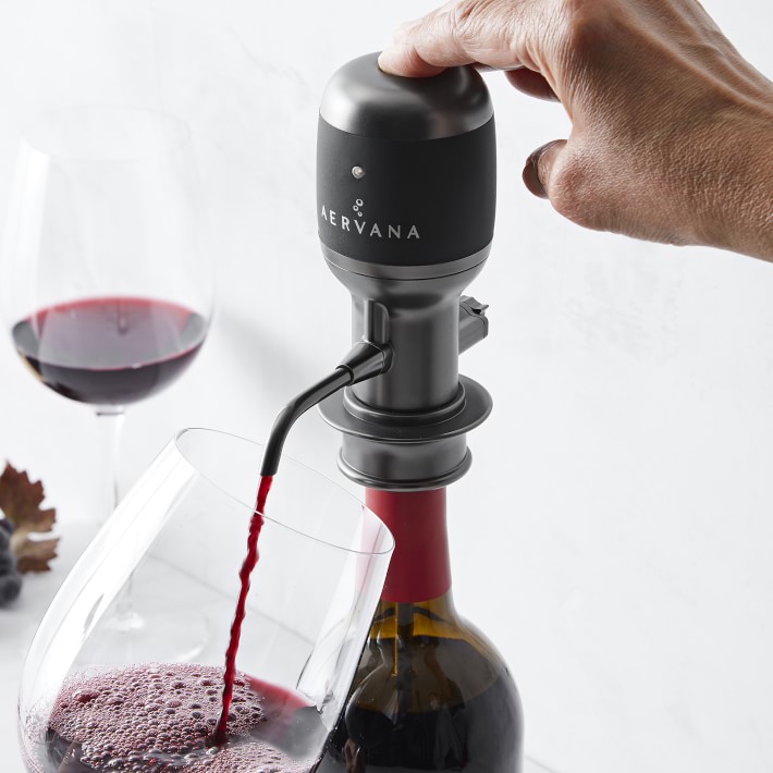 Aervana Brushed Bronze Wine Aerator Williams Sonoma
