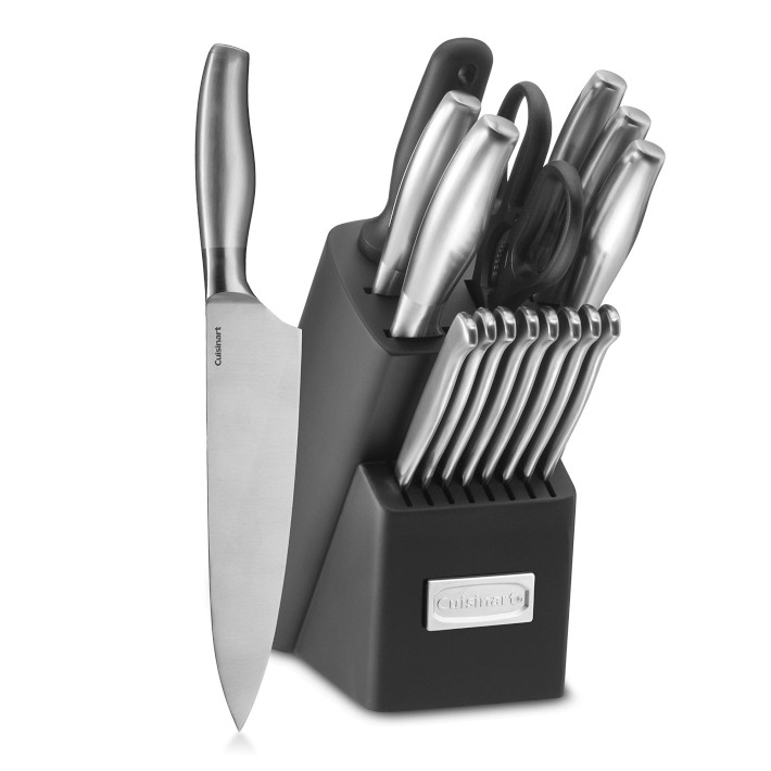 Williams Sonoma Cuisinart Marble Ceramic Knives, Set of 10