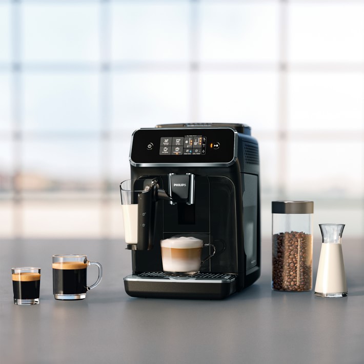 Normally fusion Rusty Philips 2200 Series Fully Automatic Espresso Machine with LatteGo Milk  Frother | Williams Sonoma