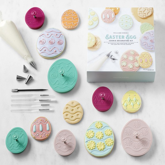 Williams Sonoma Easter Egg Cookie Decorating 26Piece Kit Williams Sonoma