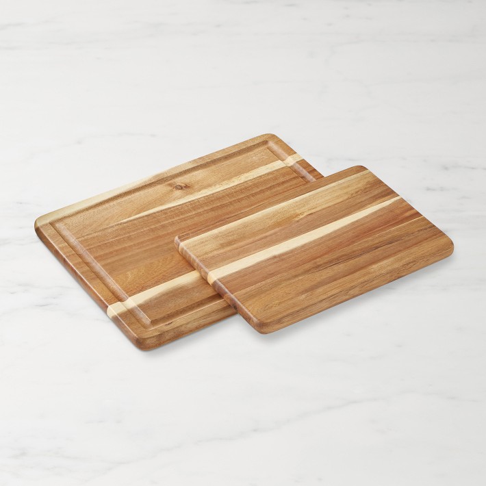 Williams Sonoma Cutting & Carving Board, Set of 2, Acacia