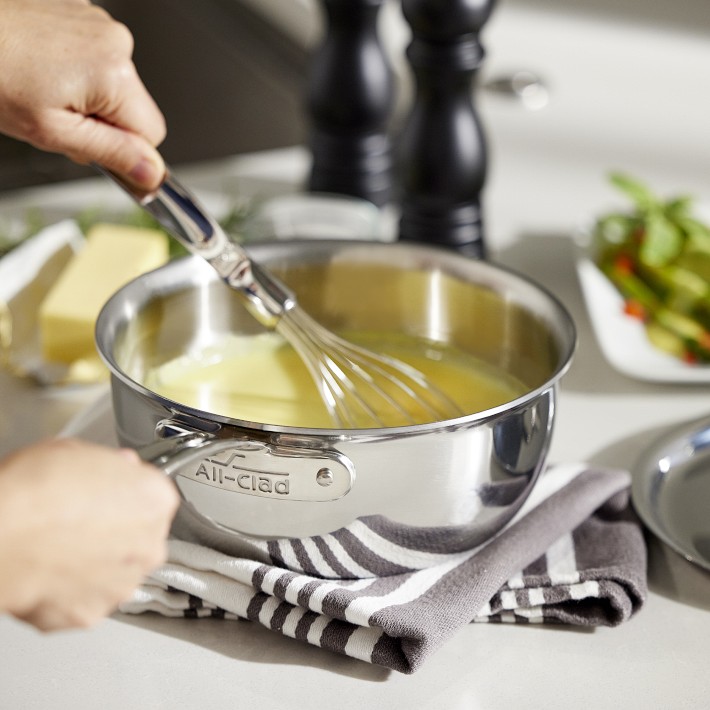 Williams Sonoma All-Clad G5 Graphite Core Stainless-Steel Saucepan, 4-Qt.